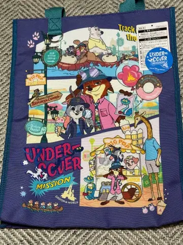 [ 미사용 새상품 ] 도쿄 디즈니 리조트 주토피아 토트백 주디 닉