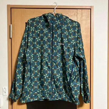 몽벨 윈드블라스트 프린트 후드티