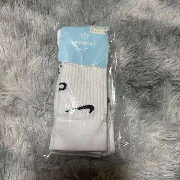 NOCTA 화이트 양말 3족 세트 22-25cm L 사이즈