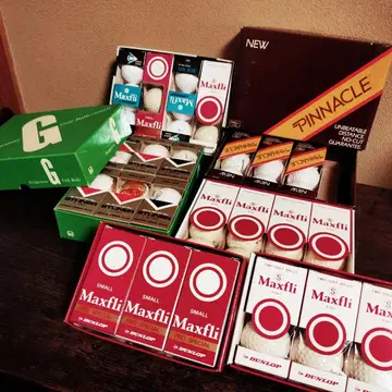 PINNACLE.Maxfli 등 골프 볼 세트 총 57개 플러스 덤 포함