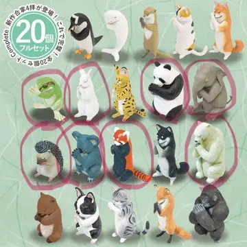 가챠가챠 합장 (붉은 원만)