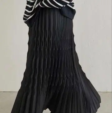 ear PAPILLONNER sum1 style 다이아 플리츠 스커트