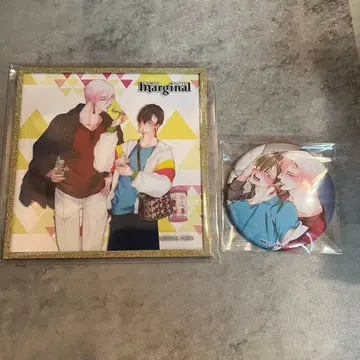 마지널 8주년 페어 Premium Shop 클리어 색지 캔뱃지