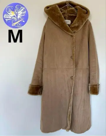 [ Samansa Mos2 blue ] 롱 코트 M 사만다 모스모스 블루