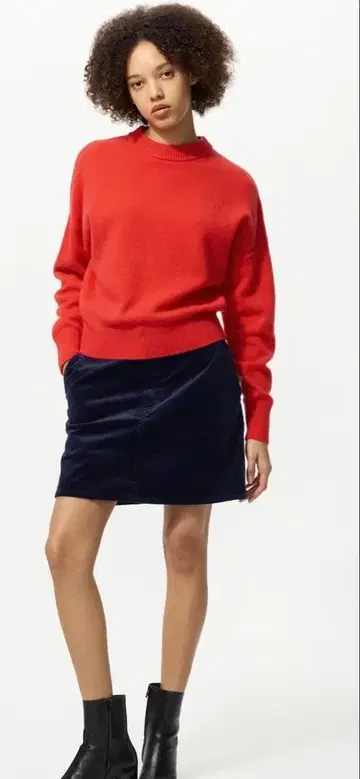 Uniqlo 라무 모크넥 스웨터 M