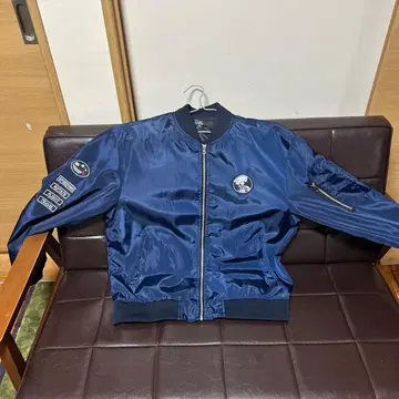 네이비 MA-1 플라이트 자켓