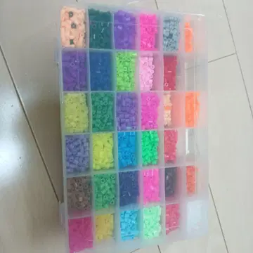 펄러비즈 세트 다색 수납 케이스 포함