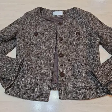 M-PREMIER 노카라 자켓 36