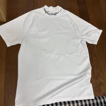 언더아머 골프웨어 UA 워드마크 모크넥 셔츠