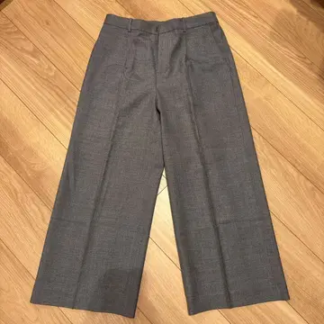 MACKINTOSH 그레이 와이드 팬츠 38