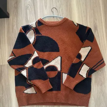 Aphlotus 아트 그래픽 니트 L 사이즈