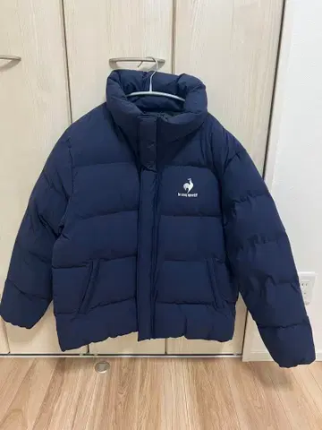 새상품급 le coq sportif 네이비 다운 자켓 르꼬끄