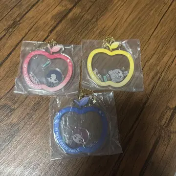 미세스 그린애플 제일복권 E상 아크릴 참 3종 컴플리트1