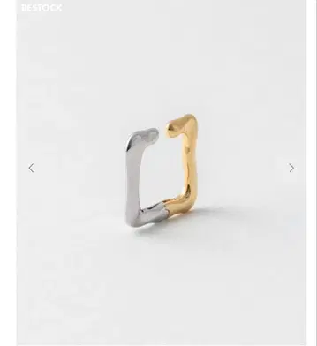 유선형 이어커프 실버 골드