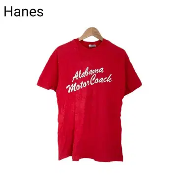 Hanes Beefy 미국제 넘버링 프린트 T셔츠 80s M