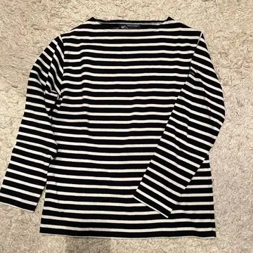 SAINT JAMES 보더 긴팔 T셔츠