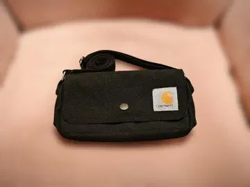Carhartt 블랙 숄더백 사코슈
