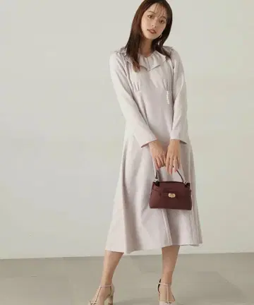 프로포션 바디 드레싱 디자인 플레어 개더 원피스 택 포함 새상품