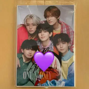 ONE N' ONLY 원엔온리 달력 타카오 하야토 사인