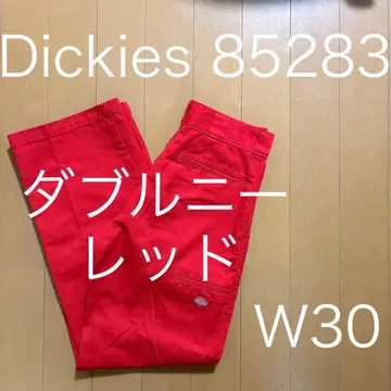 W30 디키즈 85283 더블니 레드 빨간색 874 USA