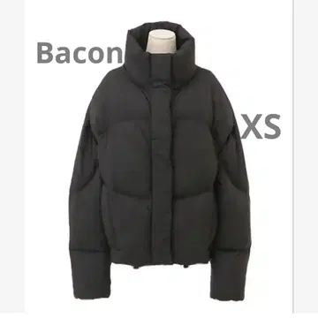Bacon [ 새상품/택 있음 ] 다운 자켓 BLACK XS 사이즈