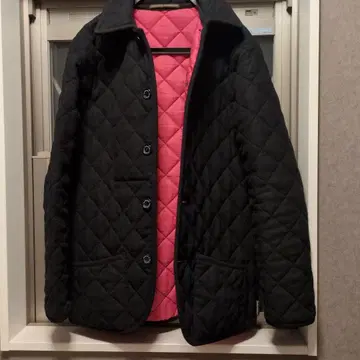 traditional weatherwear 울 퀼팅 코트