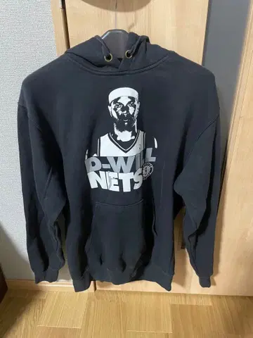 D-WILL NETS(네츠) 블랙 후드티 NBA