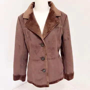 브라운 스웨이드풍 자켓 GRADE 도쿄 스타일 사이즈 M