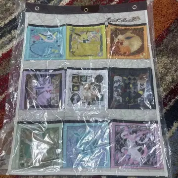 포켓몬 센터 한정판 이브이 컬렉션 월 포켓