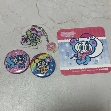 엔젤 블루 나카무라 군 하나짱 캔뱃지 코스터 스이파라