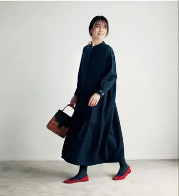 12closet 절개 개더 원피스