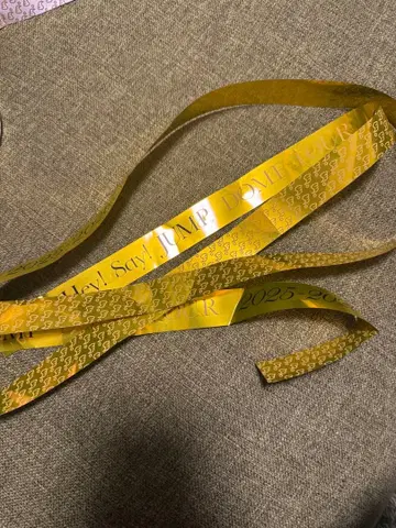 Hey! Say! JUMP 2025 리본 은색 테이프