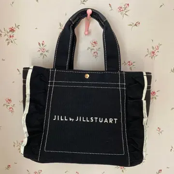 [컨디션 최상] JILL by JILLSTUART 토트백 프릴 블랙