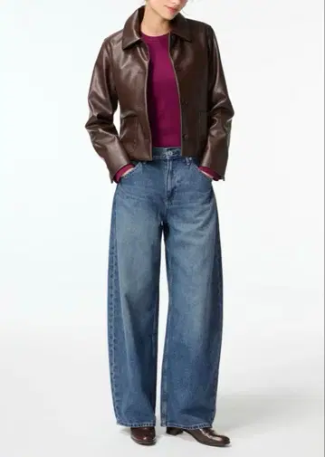 UNIQLO 배기 커브진