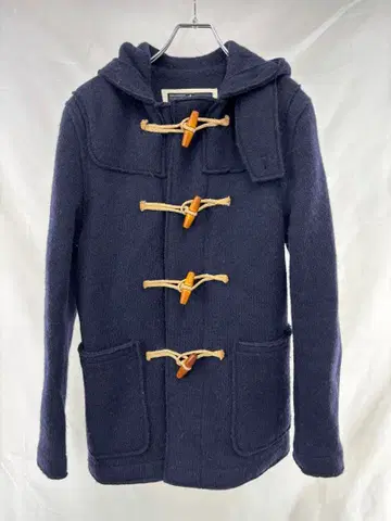 Gloverall 글로버올 더플 코트 울 네이비 네이비