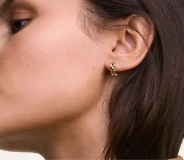 Daniel Wellington 실버 귀걸이 (양쪽 귀용)