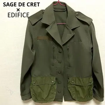 SAGE DE CRET x EDIFICE 밀리터리 자켓 프랑스군