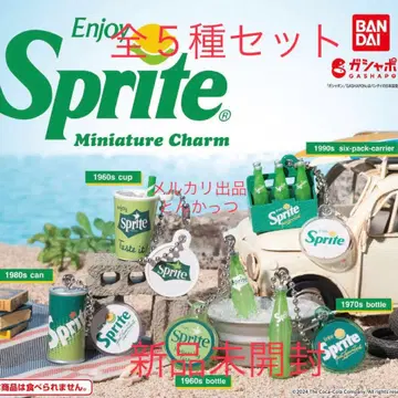 Sprite 스프라이트 미니어처 참 전 5종 세트