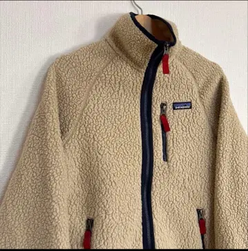 patagonia 플리스 자켓 베이지