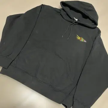 중고 킹누 투어 후드티 / 블랙 / M 자수 / 한정판