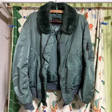 U.S. AIR FORCE 퍼 달린 밀리터리 자켓 L 사이즈