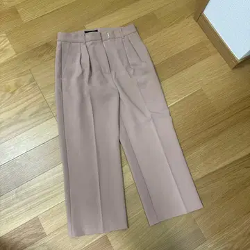 Demi-Luxe BEAMS 슬랙스 34 핑크 베이지