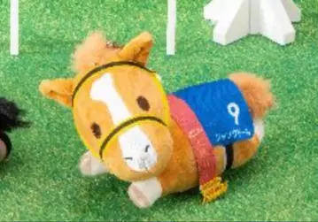 잭 인형 다이토 복권 HORSE HEROES C상 마스코트 배지