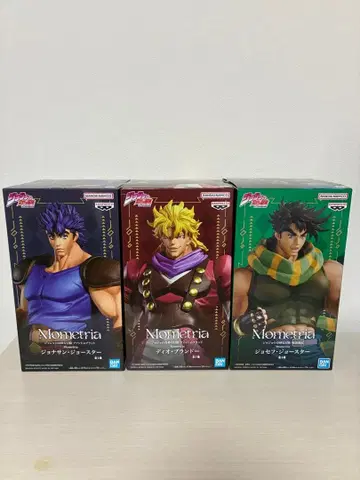 죠죠의 기묘한 모험 피규어 Mometria 모메트리아 3세트