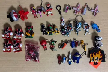 가면라이더 슈퍼전대 히어로 키링 등 묶음 판매