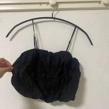 택 포함 ERKKOKATORI 블랙 뷔스티에 F 사이즈