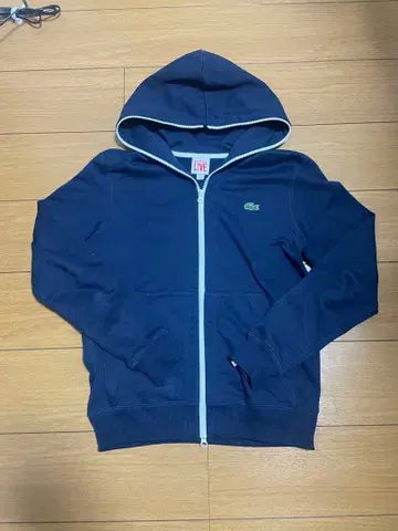 LACOSTE LIVE 네이비 후드티 XS
