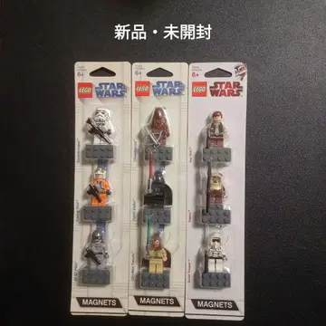 [ 새상품 미개봉 ] LEGO 스타 워즈 마그넷 미니 피규어 9체 세트