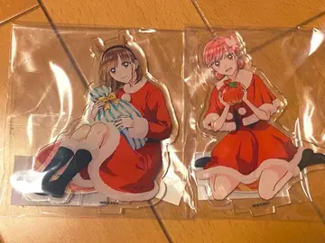 푸른상자 프린세스 카페 아크릴 스탠드 시카노 치나츠 쵸노 히나 산타클로스