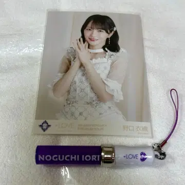 =LOVE 이코라부 노구치 이오리 생사진 개별 미니 응원봉 키링